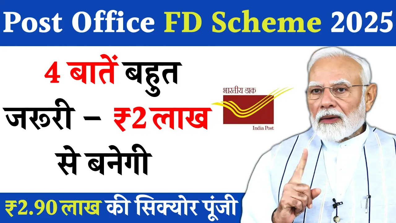 Post Office FD Scheme 2025