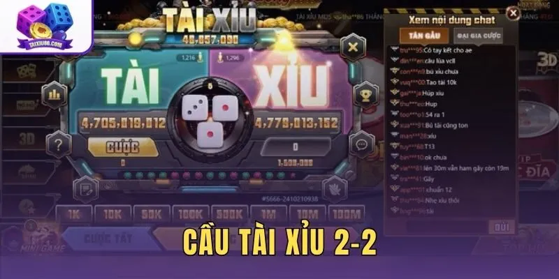 Cầu Tài Xỉu 2-2 - 3 Bước Nhận Diện Và Bản Chất Xác Suất